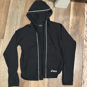 ASICS, black, Jacket, Womens, S